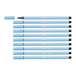 STABILO PEN 68 PENNA PER GRAFICA TRATTO 1 MM COLORE AZZURRO CONF. 10 Pz.