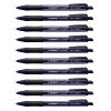 STABILO POINTBALL PENNA A SFERA A SCATTO PUNTA CONICA TRATTO 0.5 mm INCHIOSTRO BLU DI PRUSSIA CONF 10 Pz.