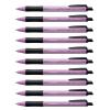 STABILO POINTBALL PENNA A SFERA A SCATTO PUNTA CONICA TRATTO 0.5 mm INCHIOSTRO GIGLIO VIOLA CONF 10 Pz.