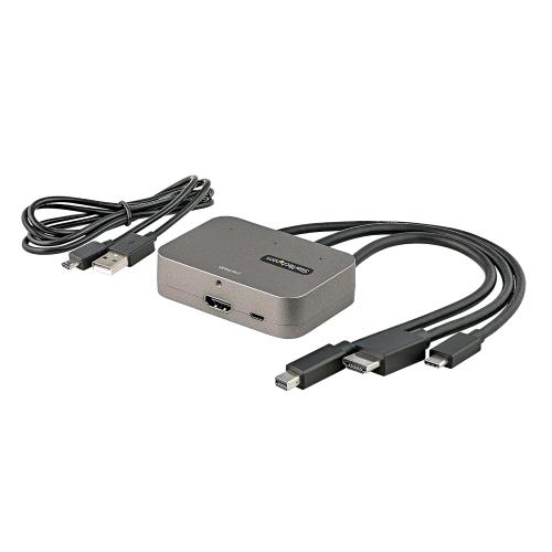 StarTech.com CDPHDMDP2HD — Adattatore tre in uno verso HDMI 4K