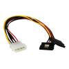 StarTech.com PYO2LP4LSATA — Sdoppiatore LP4 a due alimentazioni SATA