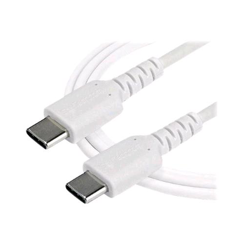 StarTech.com RUSB2CC1MW — Cavo USB-C bianco, 1 m, 60 W