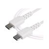 StarTech.com RUSB2CC1MW — Cavo USB-C bianco, 1 m, 60 W