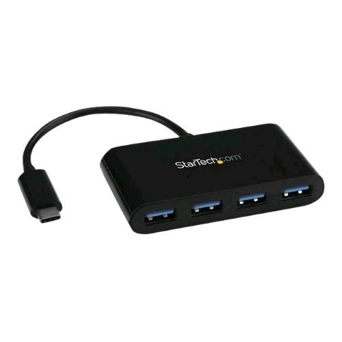 StarTech.com HB30C4AB — Hub USB-C con quattro porte USB-A