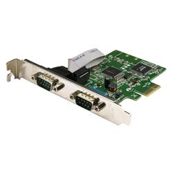 StarTech.com PEX2S1050 — Scheda PCIe con due porte seriali RS232