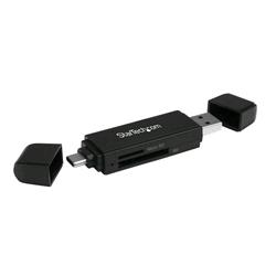 StarTech.com SDMSDRWU3AC — Lettore SD e microSD USB-A/USB-C