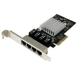 StarTech.com ST4000SPEXI — Scheda di rete Intel I350, quattro porte Gigabit