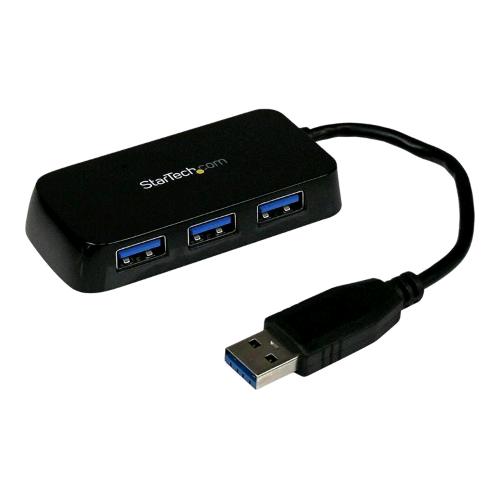 StarTech.com ST4300MINU3B — Hub USB 3.0 a quattro porte, nero