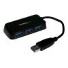 StarTech.com ST4300MINU3B — Hub USB 3.0 a quattro porte, nero