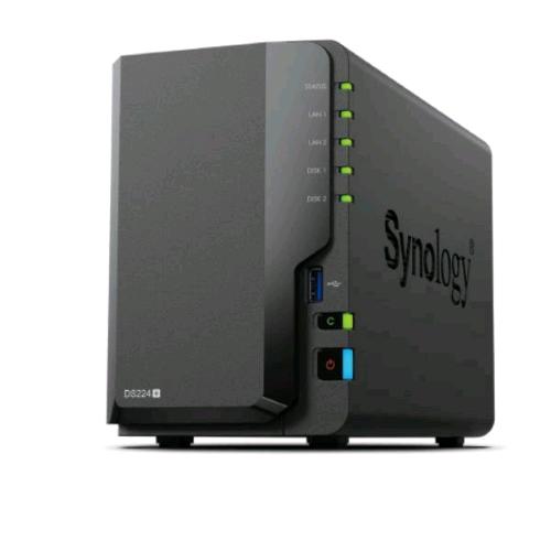 Synology DS225+, NAS desktop a 2 vani