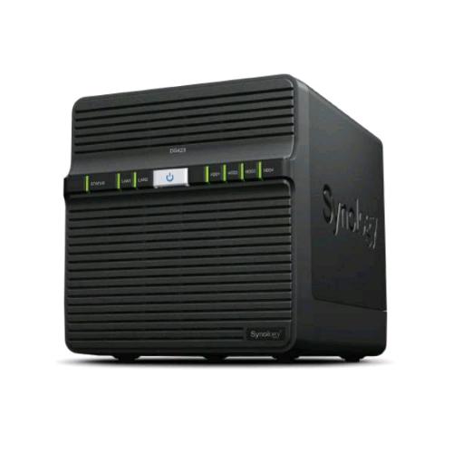 Synology DS423, NAS desktop a 4 vani