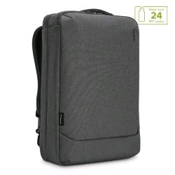 Borsa Targus Cypress con EcoSmart convertibile in zaino, per notebook da 15,6 pollici, colore grigio