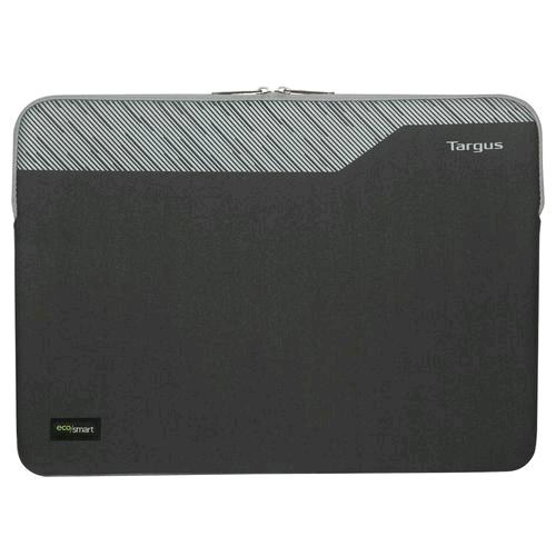 Custodia Targus Pulse II EcoSmart per notebook da 15–16 pollici, colore Charcoal, realizzata in neoprene con imbottitura.