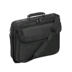 Borsa Targus Classic Clamshell per notebook da 15–15,6 pollici, colore nero, in poliestere