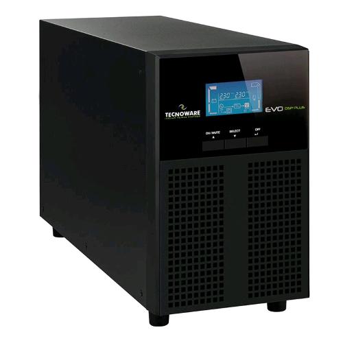TECNOWARE UPS EVO DSP PLUS 2400 PF 0,9 TOWER IEC TOGETHER ON