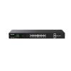 Tenda TEG1120P-16-150W — switch 18 porte Gigabit RJ45, 16 PoE+ con budget 135 W, 2 slot SFP Gigabit, montabile a rack