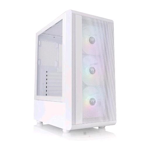 Thermaltake S200 TG ARGB Snow bianco — case senza alimentatore