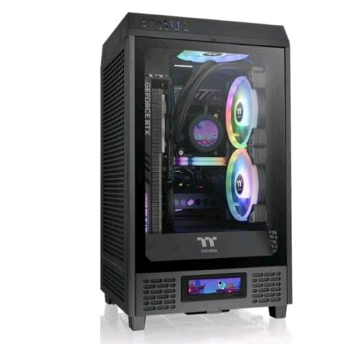 Thermaltake The Tower 200 nero — case senza alimentatore