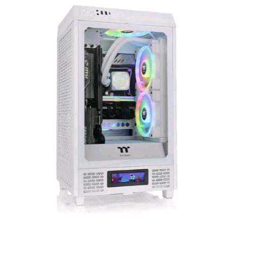 Thermaltake The Tower 200 Snow bianco — case senza alimentatore