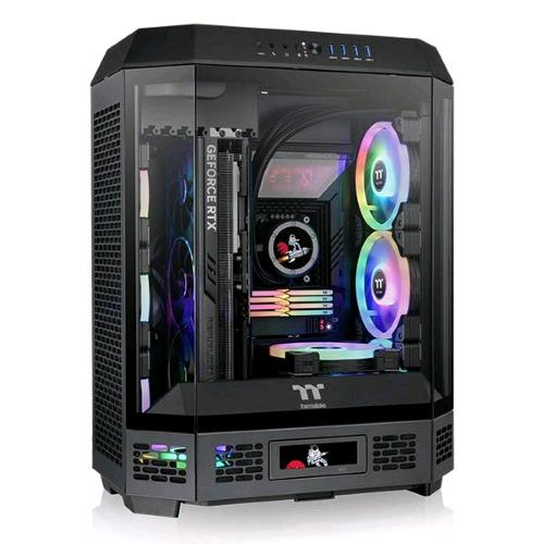 Thermaltake The Tower 600 nero — case senza alimentatore