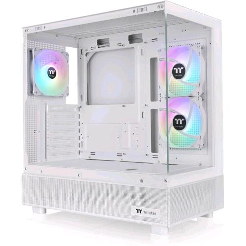 Thermaltake View 270 Plus TG ARGB Snow bianco — case senza alimentatore