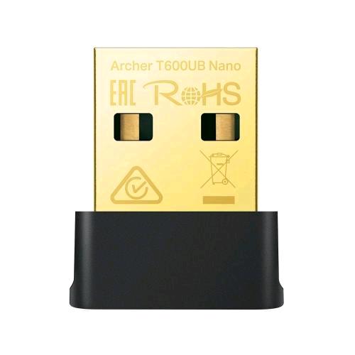 TP-Link ARCHER T600UB NANO — AC600 Nano Wi-Fi Bluetooth 4.2 USB adattatore