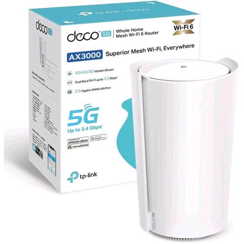 TP-Link DECO X50-5G(1-PACK) — 5G AX3000 Whole Home Mesh Wi-Fi 6 router