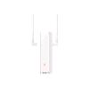 TP-LINK OMADA EAP625-OUTDOOR HD ACCESS POINT PER ESTERNI WIRELESS DUAL BAND 2.4/5GHz WI-FI 6 1800 Mbit/s PoE 2 ANTENNE ESTERNE MONTABILE SU ASTA O A PARETE BIANCO
