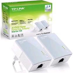 TP-Link TL-PA411 KIT, kit di 2 adattatori powerline con porta Ethernet