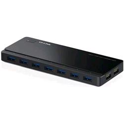 TP-LINK UH720 HUB USB 3.0 7 POTE 2 PORTE CON ALIMENTAZIONE 2.4A PER RICARICA RAPIDA