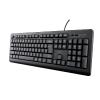 TRUST BASICS KEYBOARD TASTIERA USB CON TASTIERINO NUMERICO LAYOUT ITALIANO BLACK