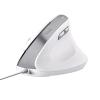 TRUST BAYO II ERGONOMIC MOUSE OTTICO VERTICALE MANO DESTRA USB-A 2.400 DPI BIANCO