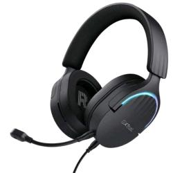 TRUST FAYZO CUFFIE CON MICROFONO GAMING SURROUND 7.1 CON RIDUZIONE DEL RUMORE USB NERO