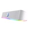 TRUST GXT 619 THORNE RGB SPEAKERS SOUND BAR ILLUMINATA RGB PER PC CON INGRESSO AUX E CUFFIA 6W RMS (12W PICCO) - BIANCO