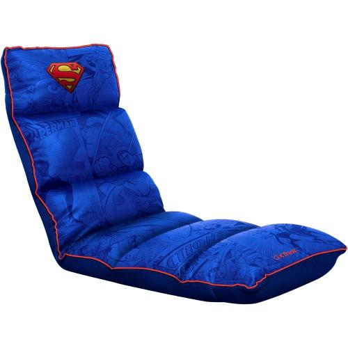 Trust GXT 718SM Rayzee Superman — sedia gaming da pavimento pieghevole, fino a 125 kg