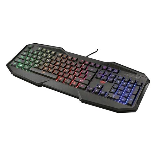 TRUST GXT 830-RW AVONN TASTIERA GAMING USB LAYOUT ITALIANO RETROILLUMINAZIONE LED COLORE NERO