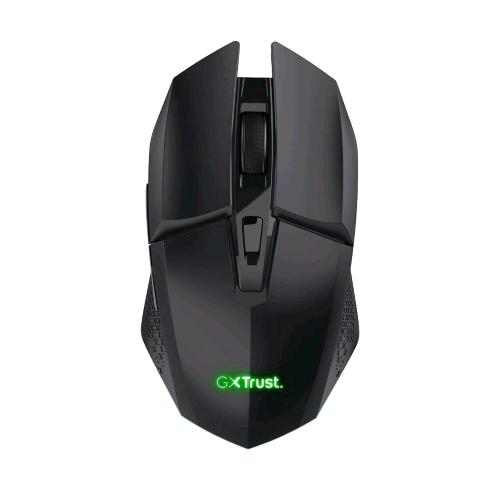 TRUST GXT110 FELOX MOUSE GAMING WIRELESS RICARICABILE 80 ORE DI AUTONOMIA 800-4800 DPI ILLUMINAZIONE LED 6 PULSANTI RGB NERO
