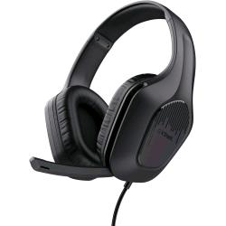 TRUST GXT415 ZIROX CUFFIE GAMING OVER-EAR CON MICROFONO DRIVER 50mm JACK 3.5mm CAVO 2 MT NERO