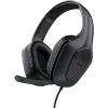 TRUST GXT415 ZIROX CUFFIE GAMING OVER-EAR CON MICROFONO DRIVER 50mm JACK 3.5mm CAVO 2 MT NERO