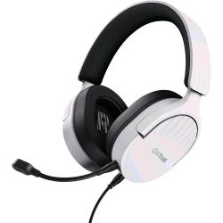 TRUST GXT489W FAYZO CUFFIE GAMING OVER-EAR CON MICROFONO NOISE CANCELLING JACK 3.5mm BIANCO