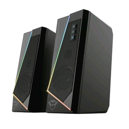 TRUST GXT609 ZOXA RGB SET DI ALTOPARLANTI LED RGB 6 W 2.0 USB JACK 3.5MM BLACK