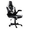 Trust GXT 703W Riye — sedia gaming bianca, fino a 140 kg