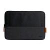 TRUST LISBOA CUSTODIA PER NOTEBOOK FINO A 13.3" REALIZZATA CON MATERIALE RICICLATO SCOMPARTI IMBOTTITI NERO