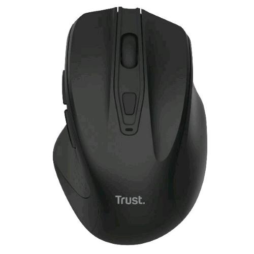 TRUST NITO SILENT MOUSE WIRELESS MOUSE OTTICO ULTRASILENZIOSO 2.200 DPI REGOLABILI NERO