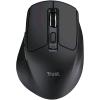 TRUST NIVEN COMFORT MOUSE OTTICO WIRELESS ERGONOMICO RICARICABILE MULTIDISPOSITIVO BLUETOOTH + RF 2.4GHz 800-3200 DPI SELEZIONABILI PULSANTI SILENZIOSI NERO
