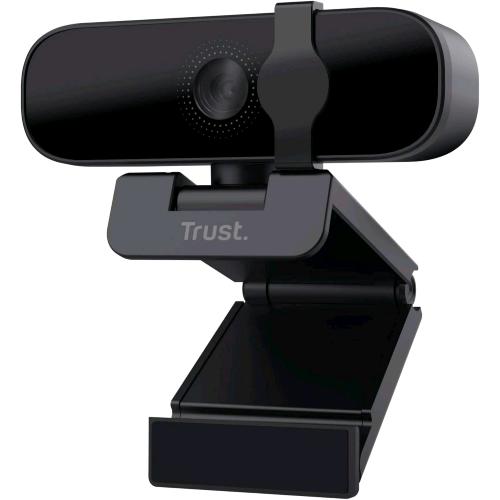 TRUST TANOR WEBCAM FULL HD 1080p FUOCO FISSO 30 FPS MICROFONO FILTRO PRIVACY USB NERO