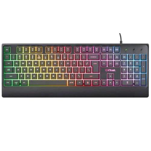 TRUST TASTIERA GAMING LED ILLUMINATA USB LAYOUT ITALIANO