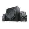 TRUST YURI SET DI ALTOPARLANTI 2.1 CON SUBWOOFER 60 W SUBWOOFER IN LEGNO CON POTENTE DRIVER DA 5.25" BLACK