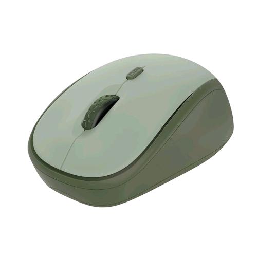 TRUST YVI+ MOUSE WIRELESS COMPATTO SILENZIOSO 1.600 DPI ECO GREEN