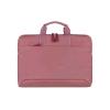 TUCANO SMILZA BORSA SUPERSLIM PER NOTEBOOK DA 15.6" E MACBOOK PRO 16" IN PLASTICA RICICLATA TASCA ESTERNA CON TRACOLLA ROSA